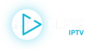 Logo of 4K IPTV, representing premium Ultra HD streaming services with global channel access and top-quality entertainment.
